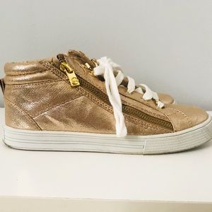 Gold Sneakers